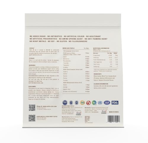 Image of SimplyPure Whey Protein Isolate - 1kg | Belgian Chocolate | 31g Protein