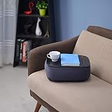 ADITAM N/A Supporto per Computer Portatile Multifunzionale per Notebook, Mini Tavolo con Cuscino per seggiolino Auto Supporto per Tazza da tè Vassoio portaoggetti per Pad/Telefono Double The Comfort
