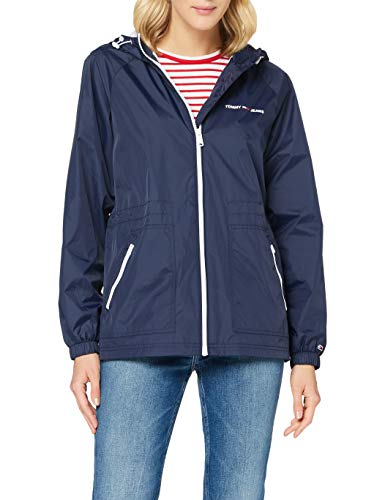 Preisvergleich Produktbild Tommy Jeans Damen Tjw Structured Parka Jacke, Blau (Twilight Navy), XL