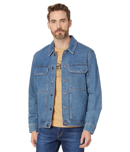 Image of Timberland Men's Denim Trucker Jacket