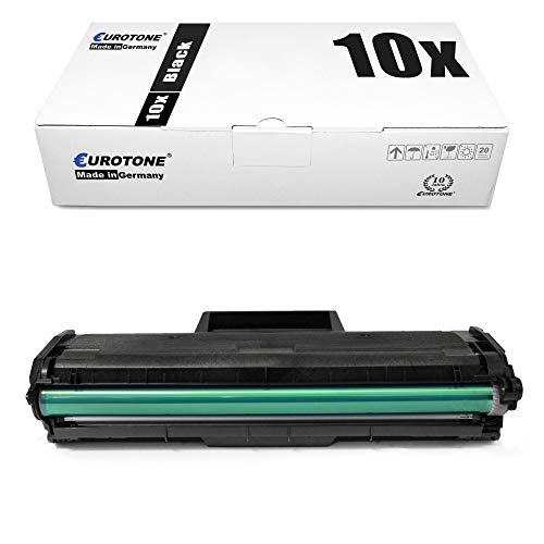 Toner MLT-D111S Noir Eurotone pour imprimante Samsung Xpress SL-M2022W lot de 10 cartouches
