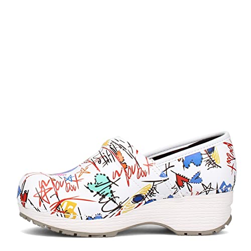 Skechers Skechers Women's, Clog SR - Candaba Work Shoe White Multi 6.5 M