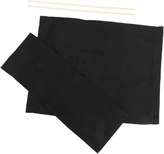 Faltbarer Campingstuhl Ersatzbezug Canvas mit Holzrahmen Robustes Sitzpolster Atmungsaktives Reißfestes Material Ergonomisch Geformt für Angler Outdoor Garten Komfortabel und