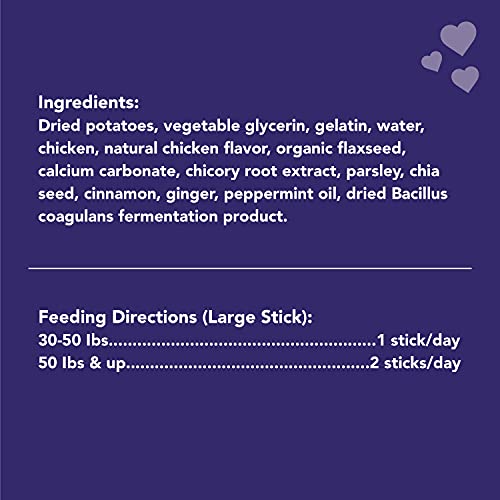 Get Naked Grain Free 1 Pouch 6.6 Oz Digestive Health Dental Chew Sticks, Large #TOP3