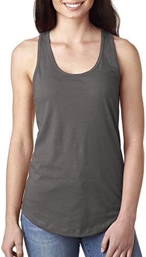 Next Level Apparel Women's Ideal Racerback Tank - X-Large - Dark Gray