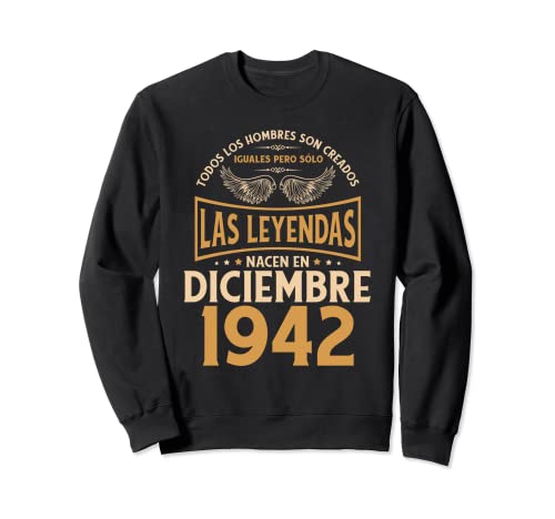 Cumpleaños Hombre Regalos Las Leyendas Diciembre 1942 Sudadera