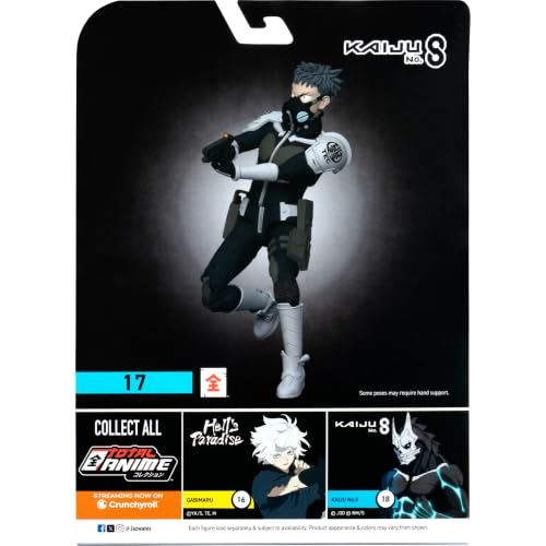 Total Anime Kafka Hibino - 6.5-Inch Figure with Swappable Faceplates, Alternate Hands, Weapon, and Blade Effect by Total Anime - Used condition - Image 6