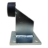 Heavy Duty gate stop Floor Mounted Slide Driveway Ground Gate Stopper with Base