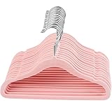 Panzy Home Confezione da 30 grucce appendiabiti in velluto per bambini, antiscivolo, per neonati e bambini, ultra sottili, salvaspazio, per l