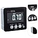 pistro Digital Inclinometer Measuring Tool 4x90° Waterproof Electronic Level Digital Level Angle Gauge Meter for Building