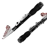 Dyna-Living Fishing Rod Telescopic Fishing Rod Mini Portable Spinning Fishing Rods for Fishing Fans...