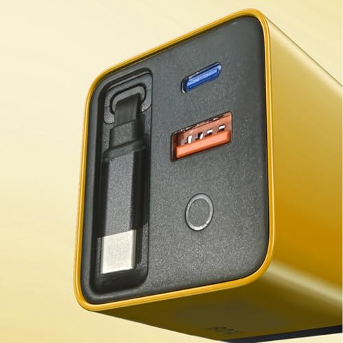 Cargador de pared de 80W con cable retráctil que acelera la carga de tus dispositivos móviles 7