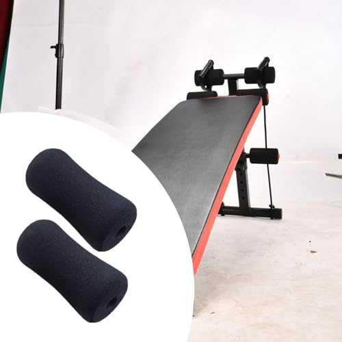 2 rodillos de espuma para ejercicio, cubiertas con agarre para equipos de gimnasio en casa miniatura 7