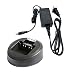 CD-58 Power Adapter Rapid Li-ion Battery Charger for Vertex VX260 VX261 VX264 VX451 VX454 VX459 VX531 VX534 VX231 VX230 VX450 VX539 FNB-V130L FNB-V133L FNB-V127 FNB-V128 FNB-V131 FNB-134 Radio