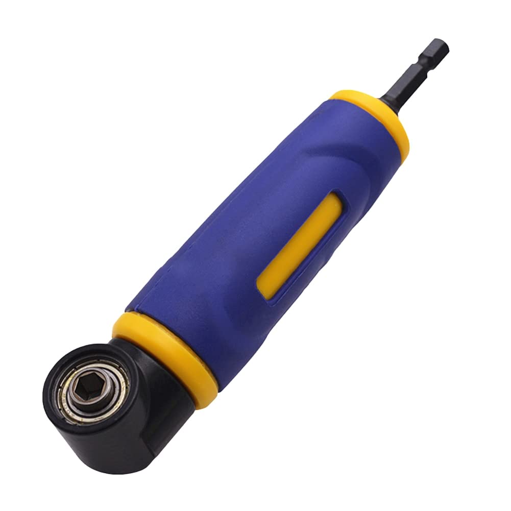 Adaptador de controlador de broca de ángulo magnético de 1/4 pulgadas, destornillador de extensión, tubo de perforación, soporte de manga de broca Hexagonal, herramienta eléctrica