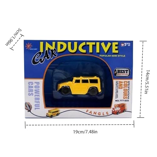 Mini juguete de coche inductivo ideal como regalo educativo para niños y niñas 5
