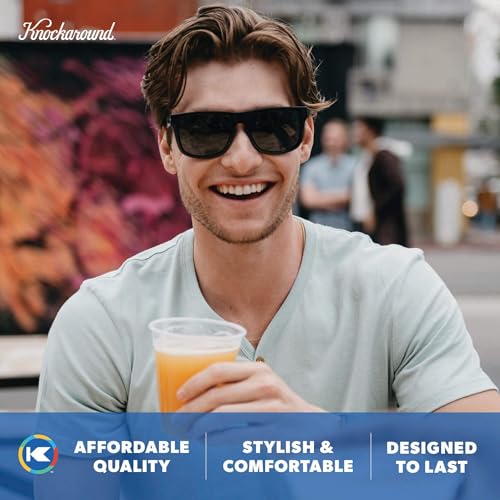 Image of Knockaround Large Polarized Sunglasses for Men & Women - UV400 Protection