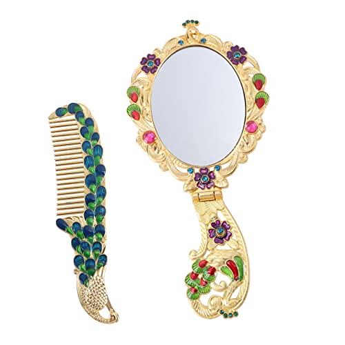 Miroir de poche pliable Beavorty contre les retouches manquées