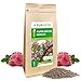Produktbild Purgrün Ramblerrose-Dünger | Organisch-mineralische Rezeptur | Feinkörniges Krümelgranulat | NPK 5+4+6 | Extra Magnesium für prächtige Blüten | Verbessert die Bodenqualität | Für gesunde Rosen | 1 kg