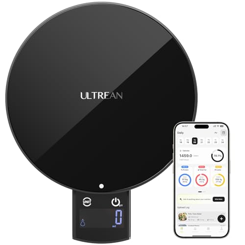 Ultrean Smart Food Scale with Nutritional Calculator, Kitchen Sca...