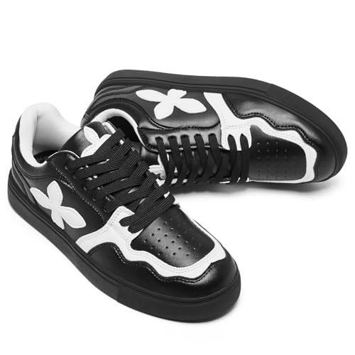 BosenHulu Sneakers for Women, Stylish Comfortable Women's Walking Shoes Ideal for Casual Skateboard & School