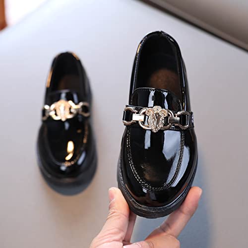 Uniform Shoes for Girls Back to School Shoes for Kids Slip On Chunky Dressy Loafers Girls School Uniform Mary Janes3