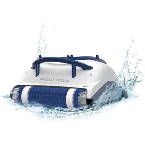 Dolphin (2024 Model) Nautilus Pool Up Automatic Robotic Pool Vacuum Cleaner, Floor and Walls Scrubber Brush, Ideal for Above/In-Ground Pools Up to 26 FT in Length Cover