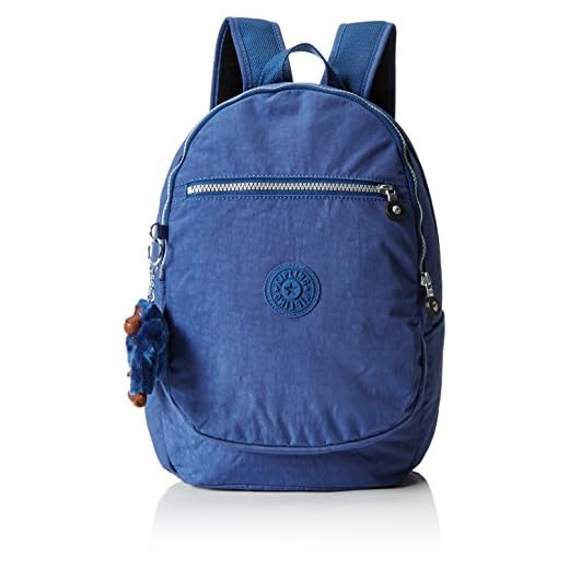 Kipling Clas Challenger, Borsa a Zainetto Donna, Blu (REF33V Jazzy Blue), 26x36x21 cm (B x H x T)