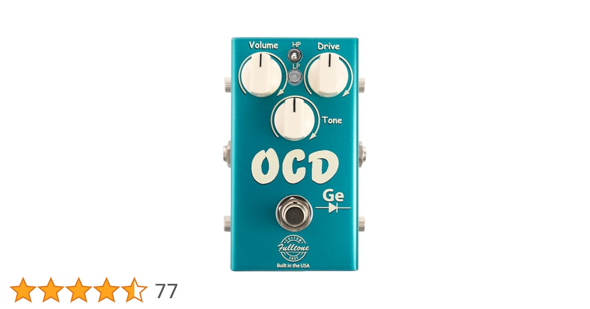 ギター FCD by GDEL(OCD Ge Mod Effector) ギター FCD by GDEL(OCD Ge Mod Effector) OCD-Germanium