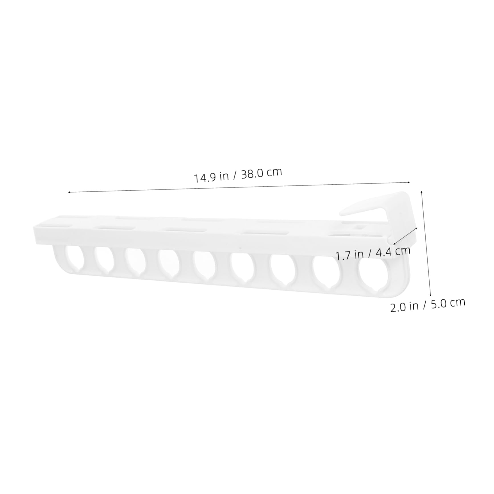 OFFSCH Pull Out Clothes Hanger Rail Rack Retractable Sliding Closet Rod Pants Organizer Extendable Closet Hanging Rods for Trousers