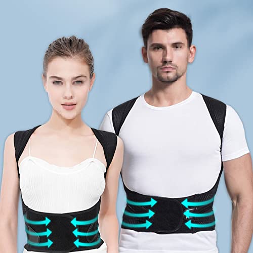 Ceinture de soutien réglable pour le dos et correction posture - 3