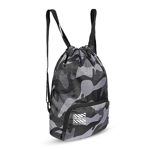 Image of DIVULGE 18 Ltrs (43 Cms) Small Size Standard Backpack (Grey Drawstring 2.0 Multicolour)