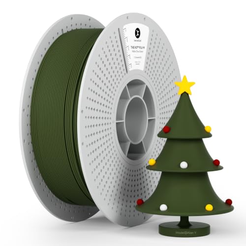 kexcelled Matte PLA Olive Green Filament 1.75mm, Frosted Finish, 1kg