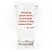 Funny Beer Quote Pint Glasses - Set of 4