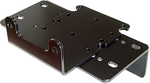 Mad Dog 4500lb Winch Mount Combo con cuerda sintética miniatura 5