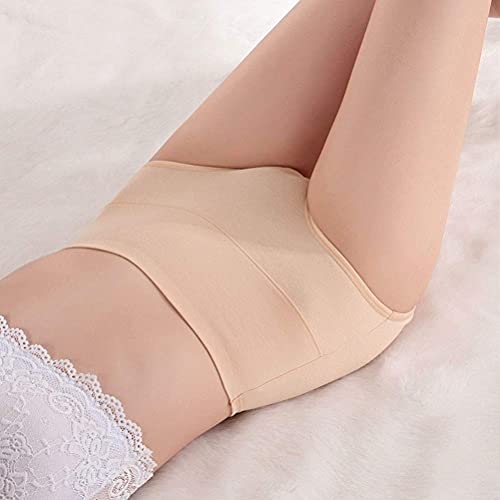 Image of UMMISS Womens Underwear,Cotton High Waist Underwear for Women Full Coverage Soft Comfortable Briefs Panty Multipack