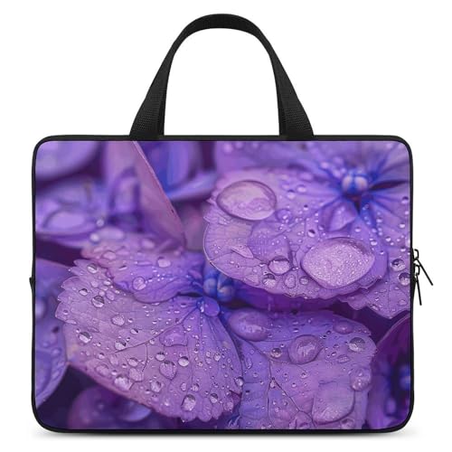 Sac à bandoulière pour ordinateur portable sacoche PC imprimé floral unisexe