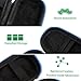 AGPTEK Carrying Case, EVA Zipper Carrying Hard Case Cover for Digital Voice Recorders, MP3 Players, Storage Holder for 3D Printing Pen, USB Cable, Earphones, Memory Cards, U Disk, Blue