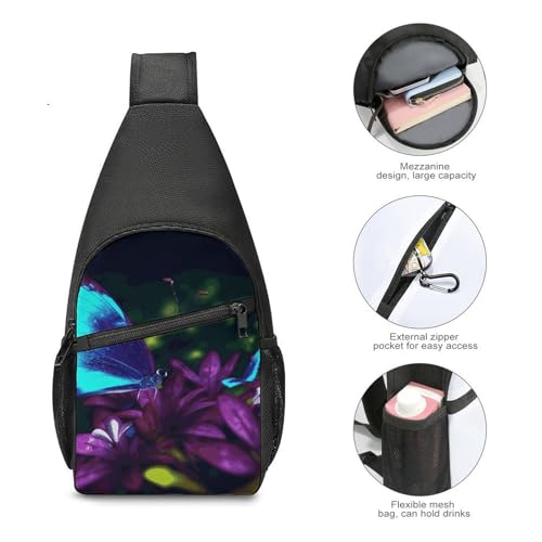 Bolso bandolera casual multipropósito para viajes y senderismo miniatura 5