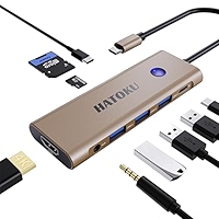 Amazon.com: USB C Hubs, 9-in-1 USB C Adapters with 4K@60Hz