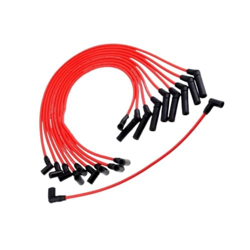 Cables de encendido de 9 mm evitan fugas de corriente en distribuidor Ford V8 302 2