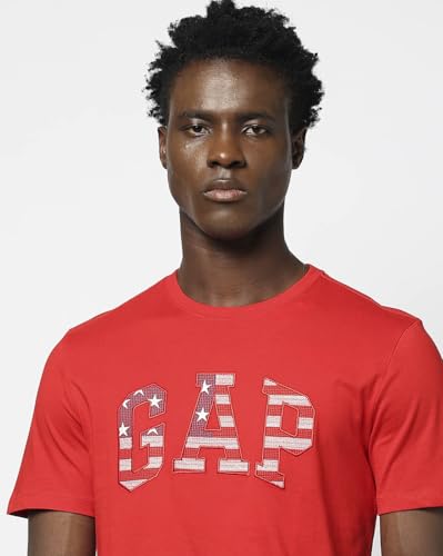 Image of Gap Men Slim Fit Short Sleeves Crew Neck T-Shirt