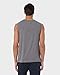 32 DEGREEES Men's Cool Classic Relaxed Tank | Anti-Odor | 4-Way Stretch | Moisture Wicking, Grey Heather, Medium