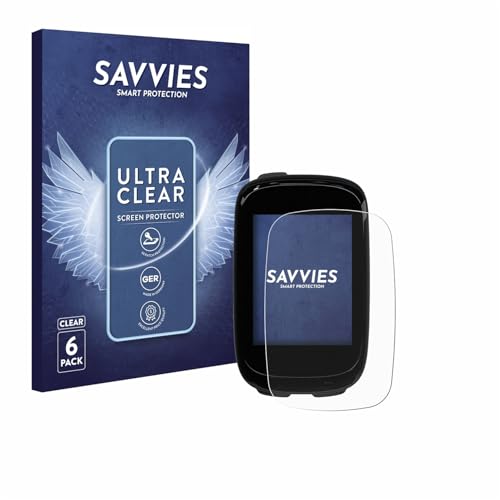 savvies Protection Ecran pour Decathlon Van Rysel GPS 500 6 Pièces - Film Protection Ultra Clair