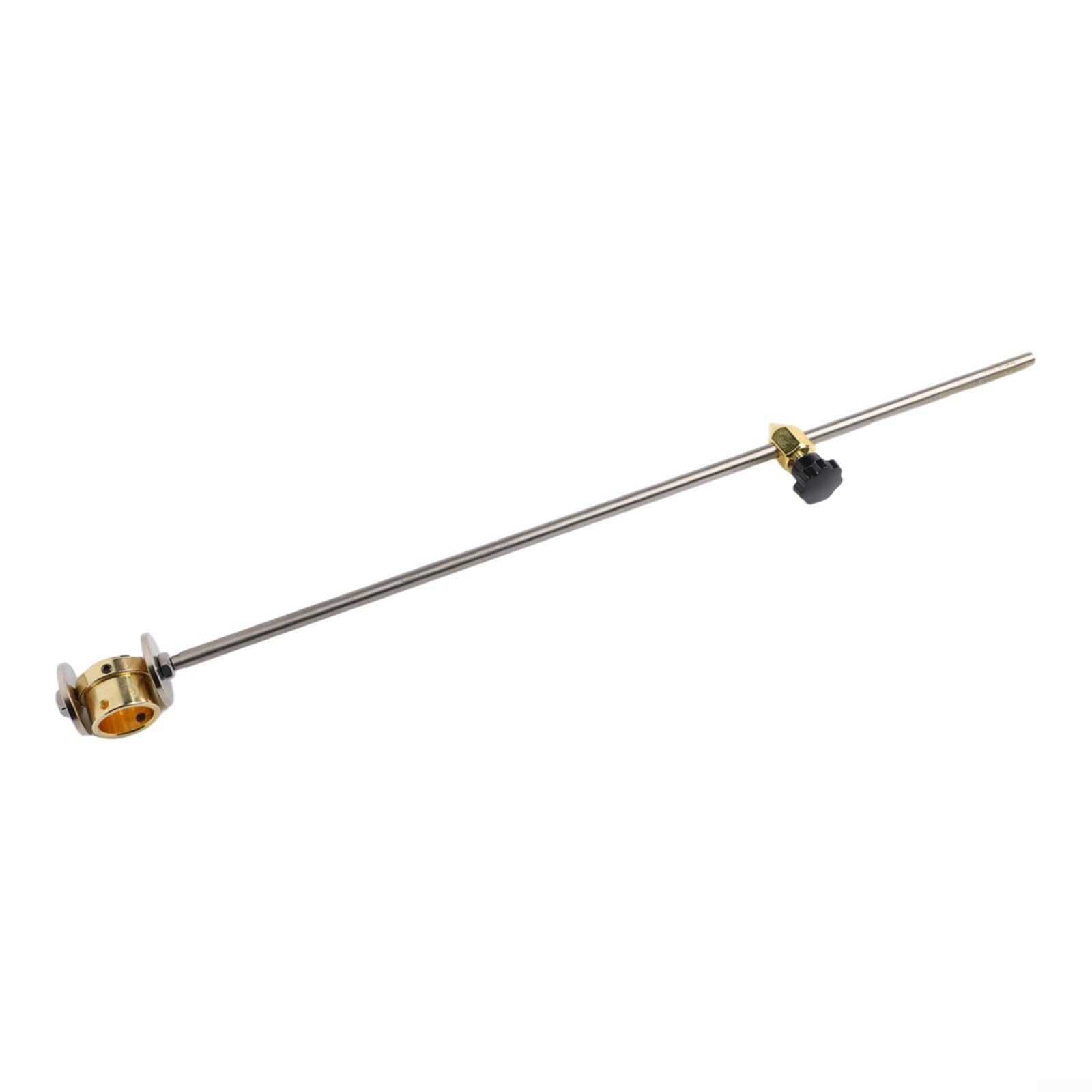 Guida di taglio circolare al plasma con ruota a rullo per bruciatore a bussola PT31 LGK40, barra di posizionamento in acciaio inox 460 mm, rullo in ottone, diametro minimo 25 mm