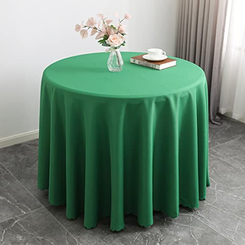 Nappe ronde de table vert 360cm pour banquet de mariage et hotel