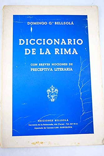 Diccionario de la rima