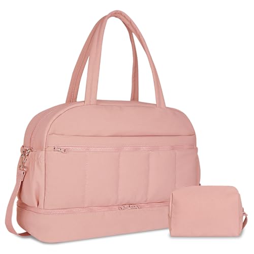 Sac de voyage femme avec compartiment chaussures astucieux pour sport et weekend