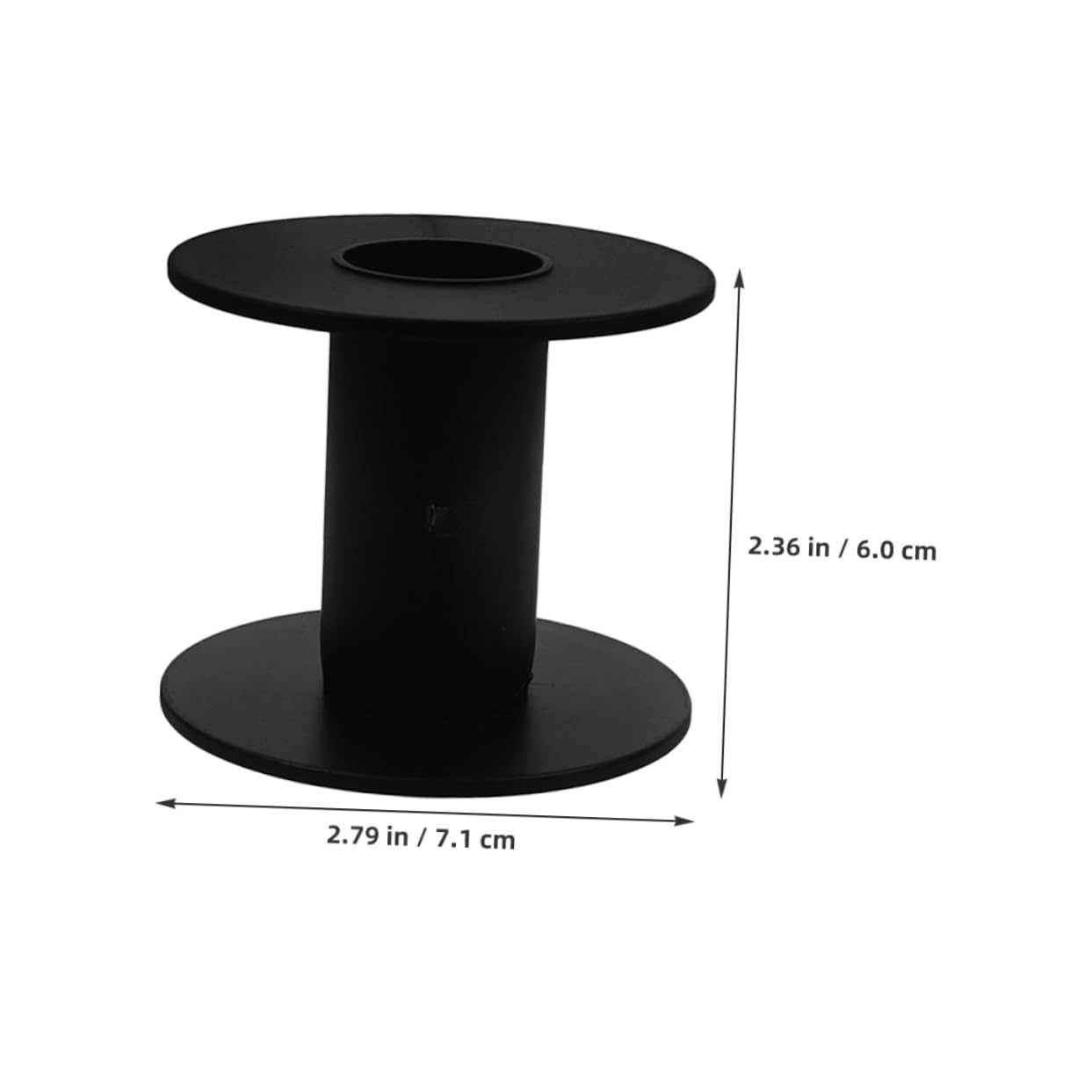 Mikikit 6pcs Plastic Cable Spools for Wire Organization Electric Cable Holders Space Efficient Design for Home Office and Industrial Use