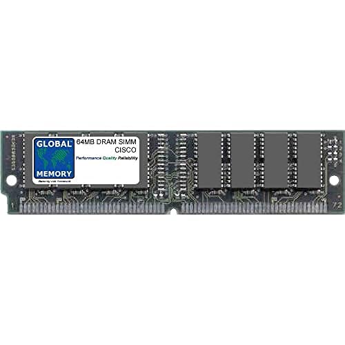 Cisco MEM-381-1X64D mémoire 64Mo DRAM SIMM pour MC3810 et MC3810-V